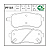 Jogo Pastilha De Freio Traseiro Para I30 09/12 Ix35 10/15 Sportage 11/15 Tucson 10/18 Jac T6 15/17 - Rolt - Imagem 2