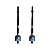 Par Barra/Braço Axial Chery QQ 1.0/1.1 2011/2018 - DLZ - Imagem 4