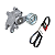 Kit Correia Do Alternador Com Tensor Para Hilux 2.5/3.0 05/15 SW4 3.0 05/15 - Gates + Rolt - Imagem 1