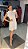 Vestido Feminino Elegante Gola e Manga Babado - Imagem 6