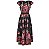 Vestido Feminino Estampado Black Bohemio Mullet - Imagem 8