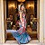 Vestido Feminino Longo Encorpado e Luxuoso de Alcinhas Deslumbrante - Imagem 2