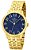 Relógio CHAMPION Elegance Dourado com Azul CN26162A - Imagem 1