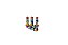 Parafuso de Titânio P/ Caliper De Freios , Kit 04 Unidades p/ Disco 160mm - Abaulado - Imagem 5