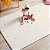Tapete de Atividades Dupla Face Infantil Parklon PVC Premium Candy Spring & Sage beige 190cm x 130cm x 1,2cm - Imagem 4