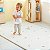 Tapete de Atividades Dupla Face Infantil Parklon PVC Premium Cherry bonbon & Sage beige 190cm x 130cm x 1,2cm - Imagem 4