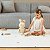 Tapete de Atividades Dupla Face Infantil Parklon PVC Premium Cocobear & Sage Beige 210cm x 140cm x 1,5cm - Imagem 4
