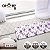 Tapete Multiuso Dupla Face Parklon Asobang Prime PVC Purple Pioni 210cm x 44cm x 2cm - Imagem 3