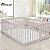 Cercado infantil Parklon PE Oatmeal Beige 190cm x 130cm - Imagem 1