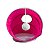 Toca Cama Caminha Iglu Túnel Espiral para Gatos - Rosa - Imagem 4