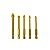 Kit 5 Brocas ferramentas Corte De Videa Furar Vidro 4 a 10mm - Imagem 2