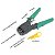 Alicate De Crimpar Crimpador de Cabo De Rede RJ45 RJ11 RJ12 - Imagem 2