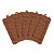 Kit 5 Formas Silicone Para Barra de Chocolate de 100 Gramas - Imagem 1