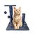 Brinquedo Arranhador Compacto Para Gatos Com Pelúcia e Sisal - Imagem 3