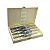Jogo 4 Brocas Furo Quadrado Para Madeira  1/4 5/16 3/8 1/2" - Imagem 1