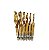 Kit Jogo 6 Brocas Macho Fura e Faz Rosca M3 M4 M5 M6 M8 M10 - Imagem 4