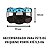 Cercado Pet Dobrável Cercadinho Cães Gatos 73 x 43cm Azul - Imagem 2