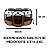 Cercado Pet Dobrável Cercadinho Cães Gatos 88 x 60cm Marrom - Imagem 2