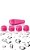 Estimulador Feminino com 4 Capas - Neon - Imagem 1