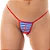 Melhor Preço: Tanga Fio Dental Marinheira - Coleção Desejos - Calcinha Fio Dental - Imagem 1