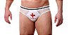 Cueca Sensual Masculina - Emergência  - Cruz Vermelha - Imagem 1