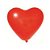 Balão Coração Vermelho para Decoração Romântica 20 Un - Imagem 1