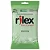 Preservativo Lubrificado e Aromatizado Menta 03 Unidades Rilex | Rio Preto - Imagem 1