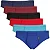 Cueca Slip Rebatida 100% Algodão Lingerie Masculina Tamanhos P M e G | Rio Preto - Imagem 3