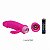 Vibrador Ponta Formato de Glande e Corpo Anelado - Plug Lateral que Estimula o Citóris-  10 Modos Vibração - Material Macio e Atóxico - Não Tem Contra Indicações - Produto Destinado para +18 Anos - Imagem 3