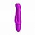 Vibrador Feminino Dupla Função - Estimula o Ponto G - Estimula o Clitóris - 10 Modos Vibração - Material Macio e Atóxico - Não Tem Contra Indicações - Produto Destinado para +18 Anos - Imagem 1