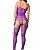 Macacão Sensual Estilo Bodystocking - Confeccionado em Renda - Com Meia 7/8 - Tamanho Único - Veste do 36 ao 46 - Imagem 5