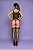 Lingerie Macacão Sensual - Coleção Luxo - Confeccionado em Renda - Com Meia 7/8 - Tamanho Único - Veste do 36 ao 46 - Imagem 4