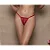 Lingerie Feminina - Moda íntima - Calcinha Fio Dental - Cordão Pérolas e Pedrinha - Coleção Divas - Tamanho Único - Veste do 36 ao 44 - Cor: Sensuale - Imagem 2