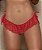 Lingerie Feminina Sexy - Calcinha Fio Dental - Babado Assemelha Uma Sainha - Coleção Divas - Tamanho Único - Veste do 36 ao 44 - Cor: Vermelha - Imagem 1