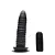 Plug Anal Boys - Gay Collection - Silicone Macio - Relevos Massageadores - Medidas: 16,5 x 3,6 cm - Sem Ftalatos / Antialérgico - Cor: Preto - Imagem 1