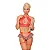 Fantasia Colegial Sexy - Top, Saia, Tanga e Liga - Coleção Fantasy - Tamanho: Único - Veste do P ao G - Imagem 1