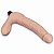 Dildo com Vibrador - Strapless - Recarregável - Ideal para Lésbicas - Ou Pegging (Inversão) - Imagem 3