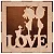 Caixa Mdf - Casal  Love - Quadrada - 15X15X6Cm - Para Montar Kit Sensual de Presente - Imagem 4