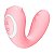 Vibrador Feminino - Clitóris e Ponto G + Sugador - 10 Modos Pulsação + 10 Vibrações + Aquecimento - Via APP - Imagem 5