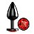 Plug Anal Pequeno - Black Color - Material Liso e Atóxico - Tamanho Pequeno - Indicado para Iniciantes - Imagem 2