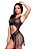 Body Arrastão Manga Longa Sexy c/ Aberturas e Franjas | Lingerie Castelo dos Prazeres RIBEIRÃO PRETO - Imagem 1