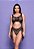 Body Arrastão Manga Longa Sexy c/ Aberturas e Franjas | Lingerie Castelo dos Prazeres RIBEIRÃO PRETO - Imagem 2