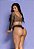 Bodystocking Sexy Arrastão c/ Transparência Yaffa | Lingerie Castelo dos Prazeres Rio Preto & Ribeirão Preto - Imagem 2