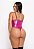Body Lycra Metalizada PINK G | Passante Lateral Ajustável | Fantasia Sexy Castelo dos Prazeres - Imagem 4