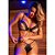Conjunto Lingerie Hardcore Aro e Strappy Preto M | Com Correntes | Castelo dos Prazeres - Imagem 2
