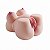 Masturbador Masculino Mini Corpo Gordinha Plus Size com Vagina e Ânus 15,5 x 10 cm 1 KG - Imita a Pele Humana - Imagem 2