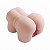 Masturbador Masculino Mini Corpo Gordinha Plus Size com Vagina e Ânus 15,5 x 10 cm 1 KG - Imita a Pele Humana - Imagem 4