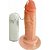 Pênis Realístico 13,5 X 3,9 cm com Vibrador - Imagem 1