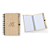 Caderno de Bambu com Caneta - Imagem 1