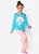 PIJAMA ML TEEN ECO UNICORNIO MYSTIC AZUL - PUKET - Imagem 1